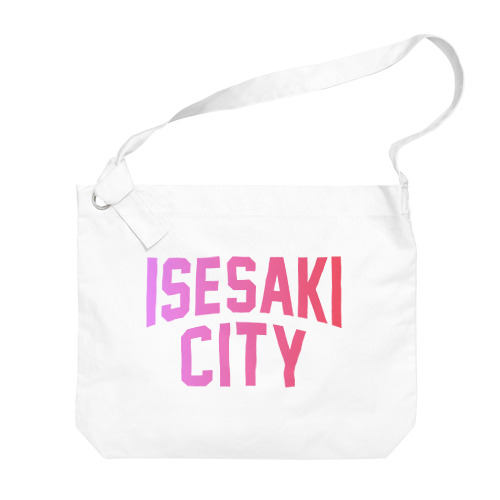 伊勢崎市 ISESAKI CITY Big Shoulder Bag