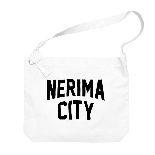 練馬区 NERIMA CITY ロゴブラック Big Shoulder Bag