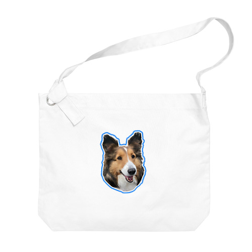 kawaii dog ELLE Big Shoulder Bag