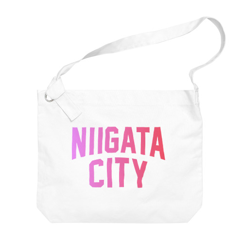 新潟市 NIIGATA CITY Big Shoulder Bag