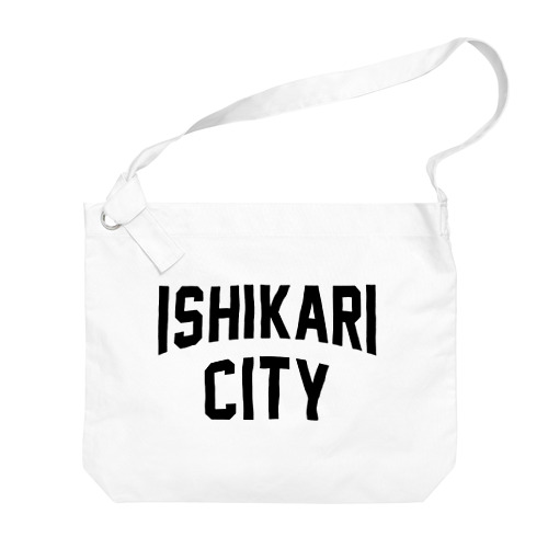 石狩市 ISHIKARI CITY Big Shoulder Bag