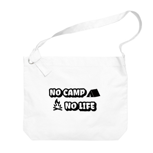 NO CAMP NO LIFE Big Shoulder Bag