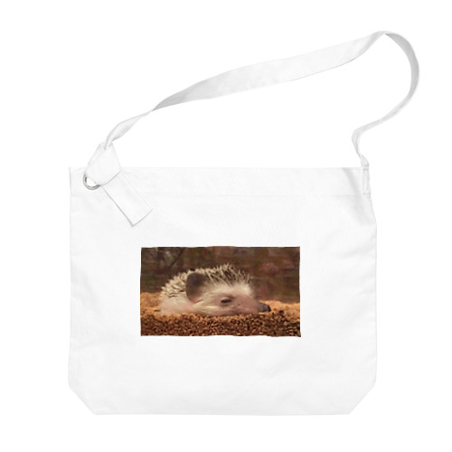 Sleepy Hedgehog Big Shoulder Bag
