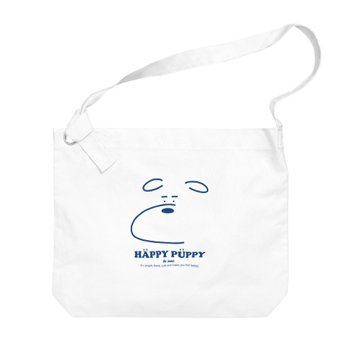 ビッグショルダーバッグ HAPPY PUPPYロゴ Big Shoulder Bag