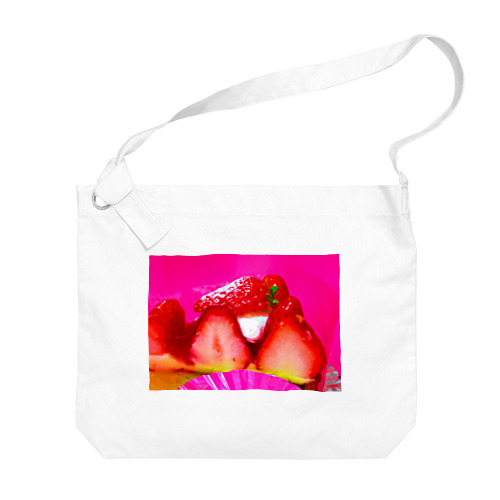 strawberry＊ Big Shoulder Bag