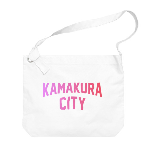 鎌倉市 KAMAKURA CITY Big Shoulder Bag