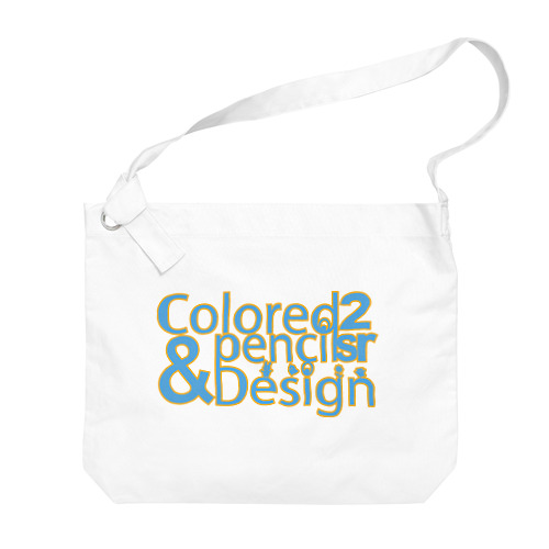 Colored pencil&Design2sr ビッグショルダーバッグ