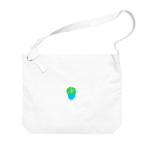 地球温暖化 Big Shoulder Bag