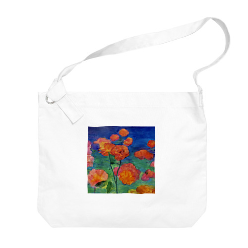 着る絵画　薔薇　と　薔薇の微笑みグッズ Big Shoulder Bag