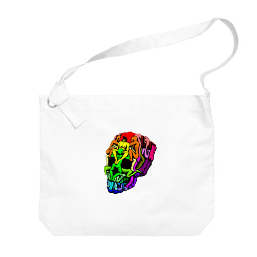 Sex Skull(color) Big Shoulder Bag