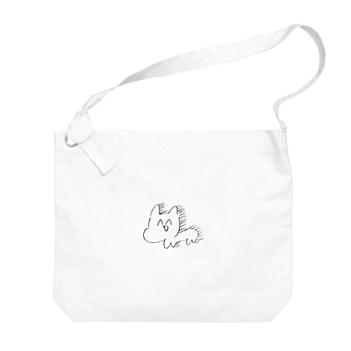 残像くん Big Shoulder Bag