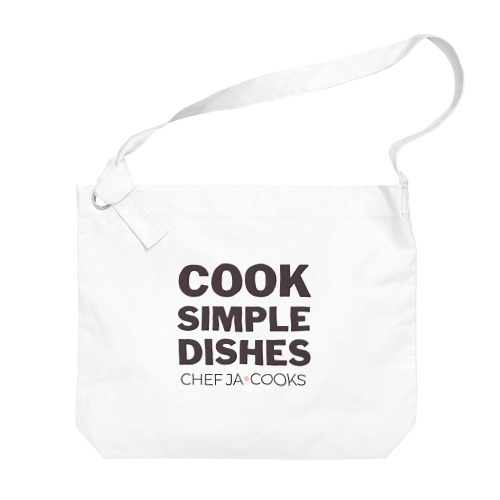 Cook Simple Dishes - Chef JA Cooks ビッグショルダーバッグ