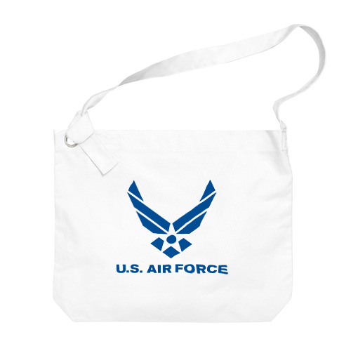 アメリカ空軍-U.S.AIR FORCE-ロゴ ビッグショルダーバッグ