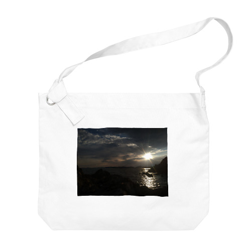 海沿いの風景 Big Shoulder Bag