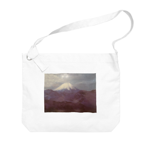 富士山を仰ぐ❗️ ビッグショルダーバッグ