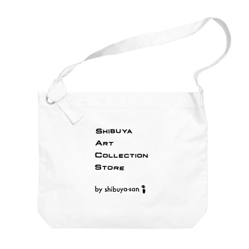 SACS Shibuya Art Collection Store公式グッズ（ロゴ） ビッグショルダーバッグ