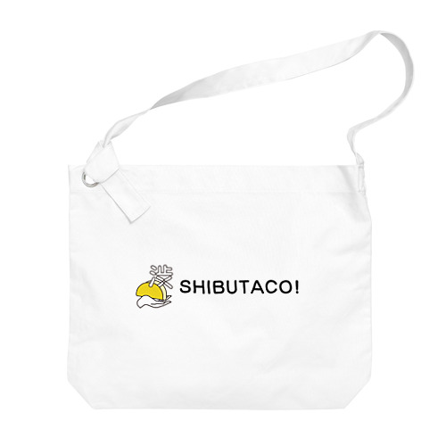 ＼渋谷でタコス！／ SHIBUTACO! 公式ロゴ（横） ビッグショルダーバッグ