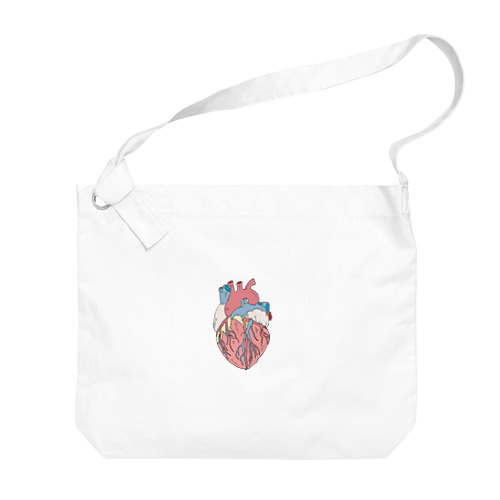 心臓　内臓　Heart　NO.18 Big Shoulder Bag