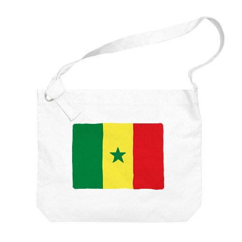セネガルの国旗 ビッグショルダーバッグ