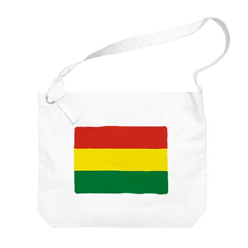 ボリビアの国旗 ビッグショルダーバッグ