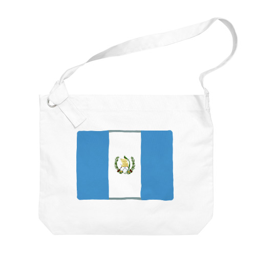 グアテマラの国旗 Big Shoulder Bag