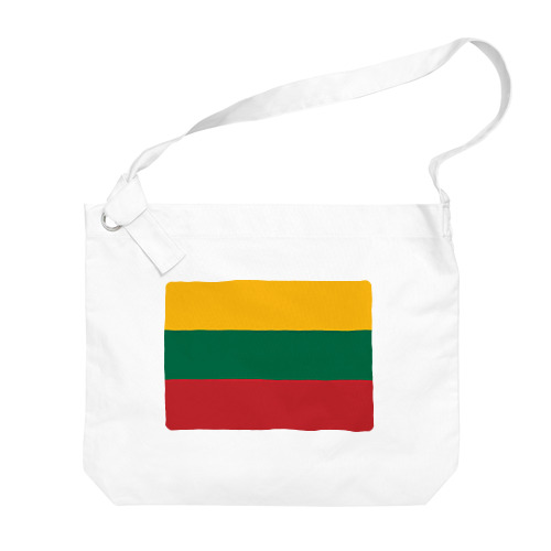リトアニアの国旗 Big Shoulder Bag