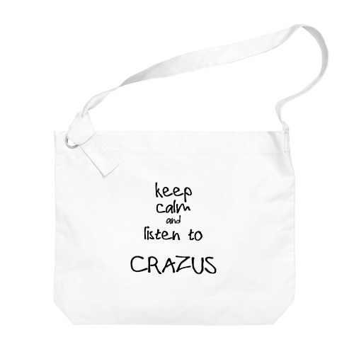 CRAZUS メッセージバッグ Big Shoulder Bag