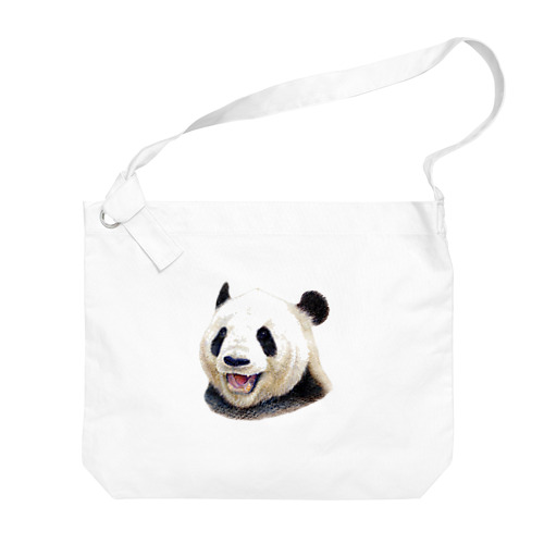 色鉛筆画『パンダ』 Big Shoulder Bag