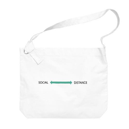SOCIAL                   DISTANCE Big Shoulder Bag