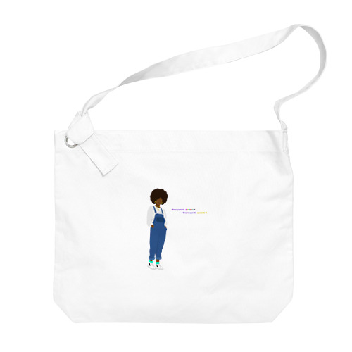Everyone is different, everyone is special!! Big Shoulder Bag