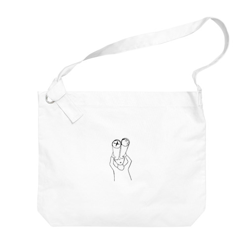 とりみる Big Shoulder Bag