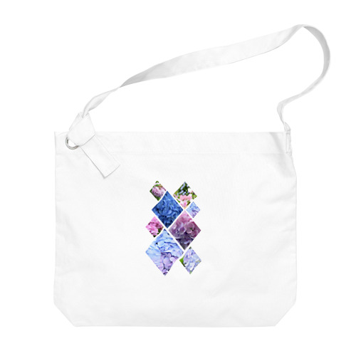 紫陽花 Big Shoulder Bag