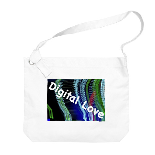 Digital Love Big Shoulder Bag