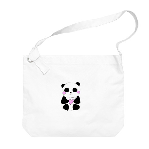 Panda with love  Big Shoulder Bag