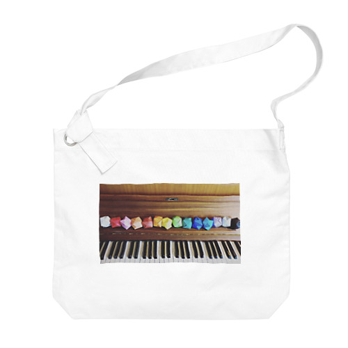 ピアノと風船① Big Shoulder Bag