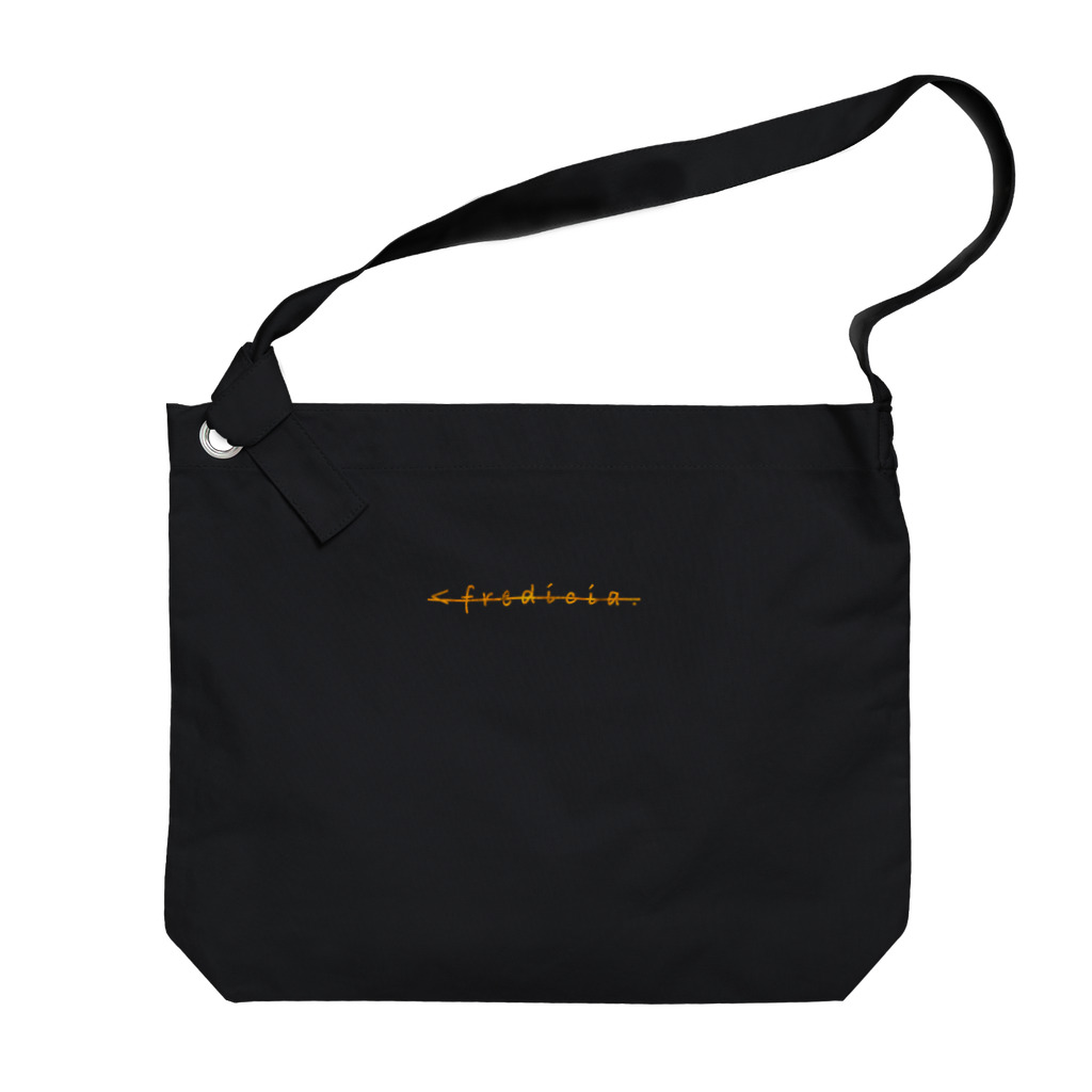 【<fredicia.（フレディシア）】の【<fredicia.(フレディシア)】正規ロゴ Big Shoulder Bag