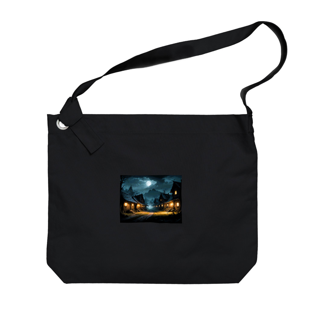 studio eizoの夜の村！ミリタリーファッションのエキサイティングな世界へようこそ！ Big Shoulder Bag