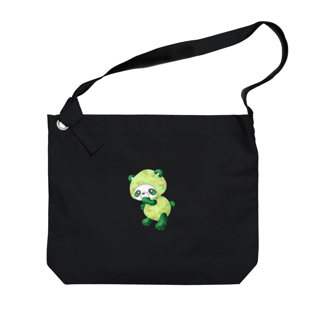 satoayaのアニマルカフェのフルーツアニマル　メロンパンダ Big Shoulder Bag