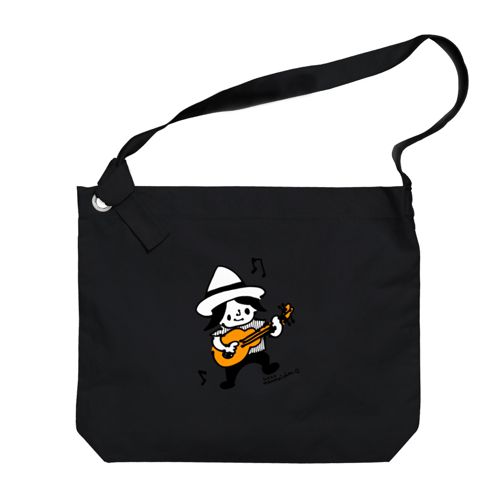 万枚ちゃんのアコギくん Big Shoulder Bag