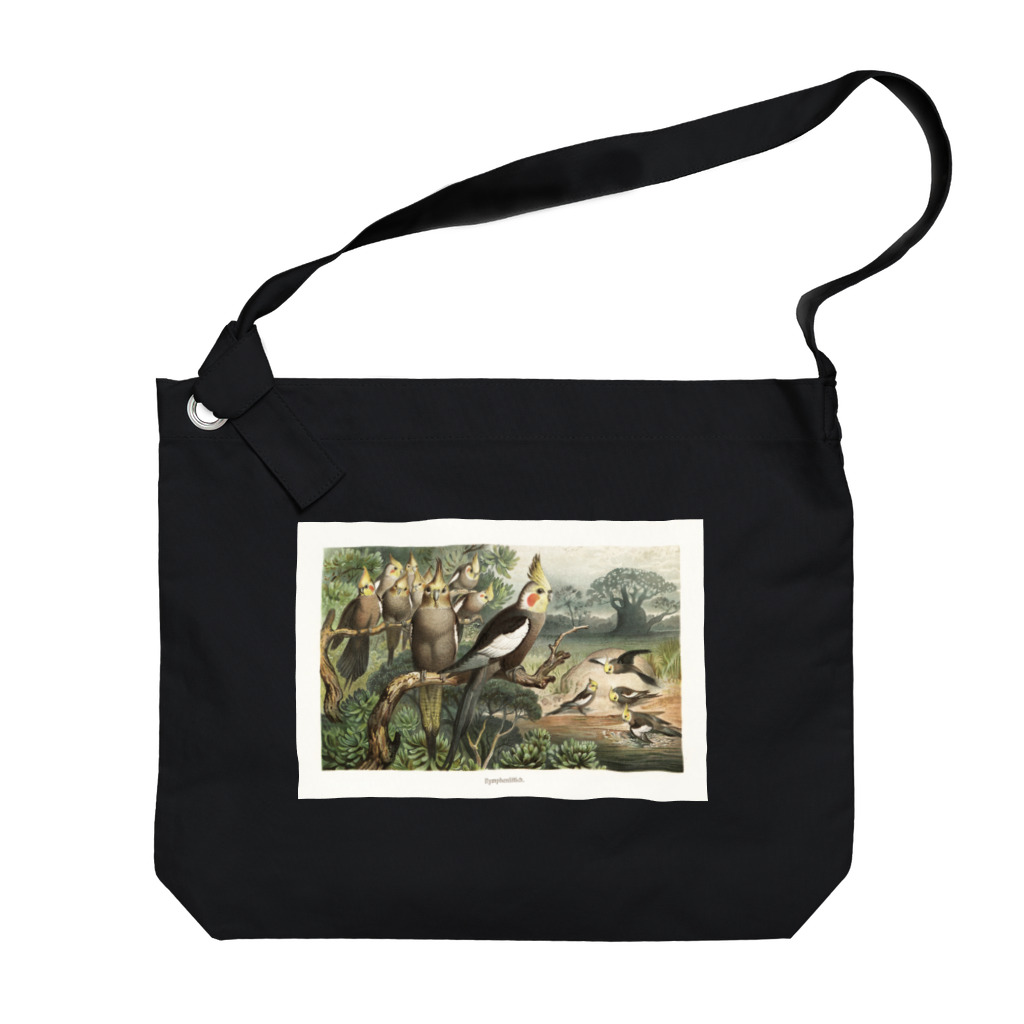 J. Jeffery Print Galleryのオカメインコ Big Shoulder Bag