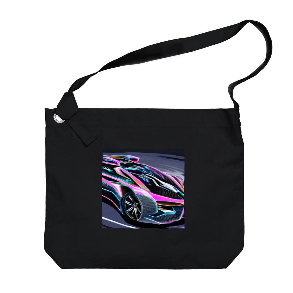 Moichi Designs Shop-2023のエレクトロスペクトラカー Big Shoulder Bag
