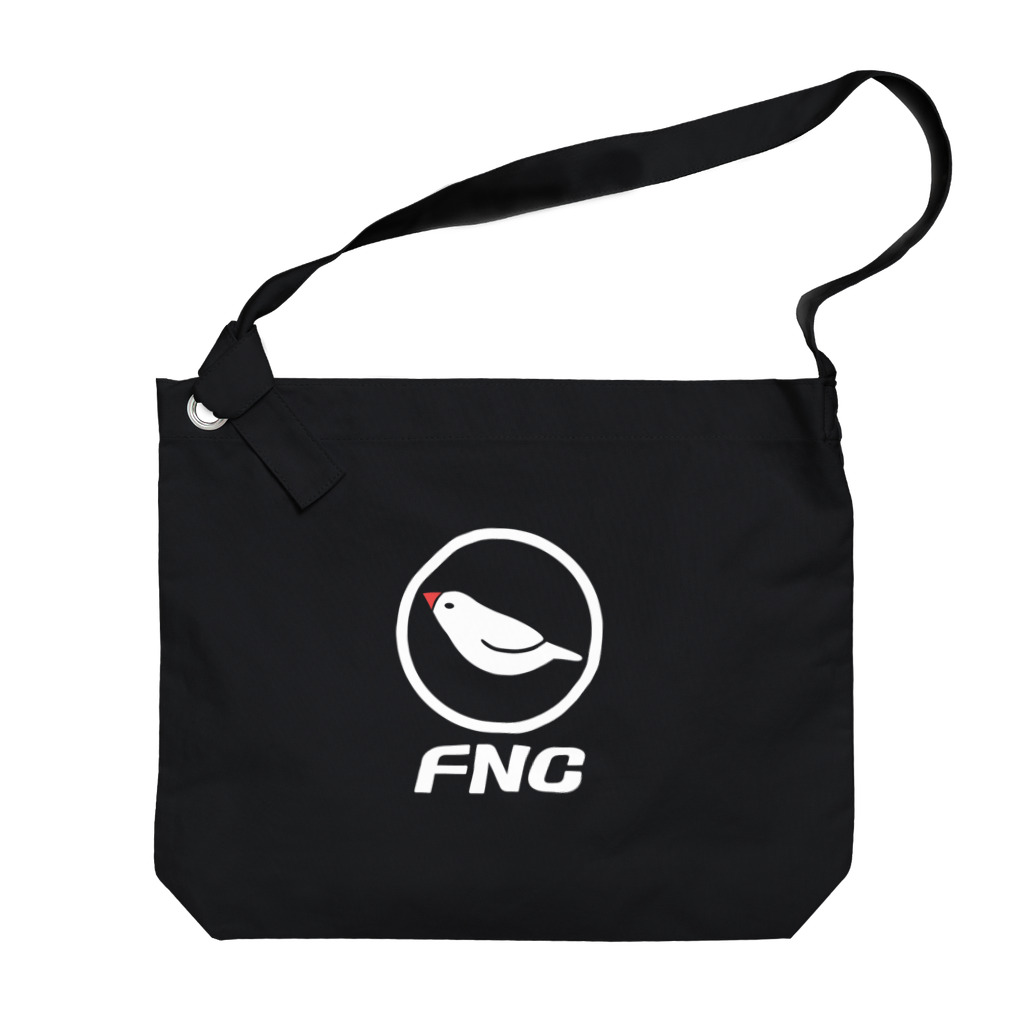 marketUのフィンチ航空ロゴ Big Shoulder Bag