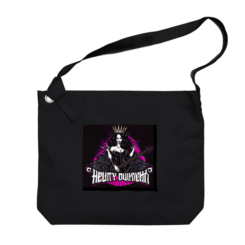 islandmoon13のHeavy Metal Queen　ヘヴィー・メタル Big Shoulder Bag