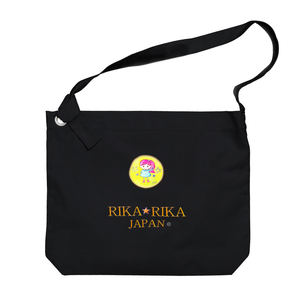 RIKA★JAPANのおーい！りっちゃん（YELLOW）ビッグショルダーバッグ Big Shoulder Bag