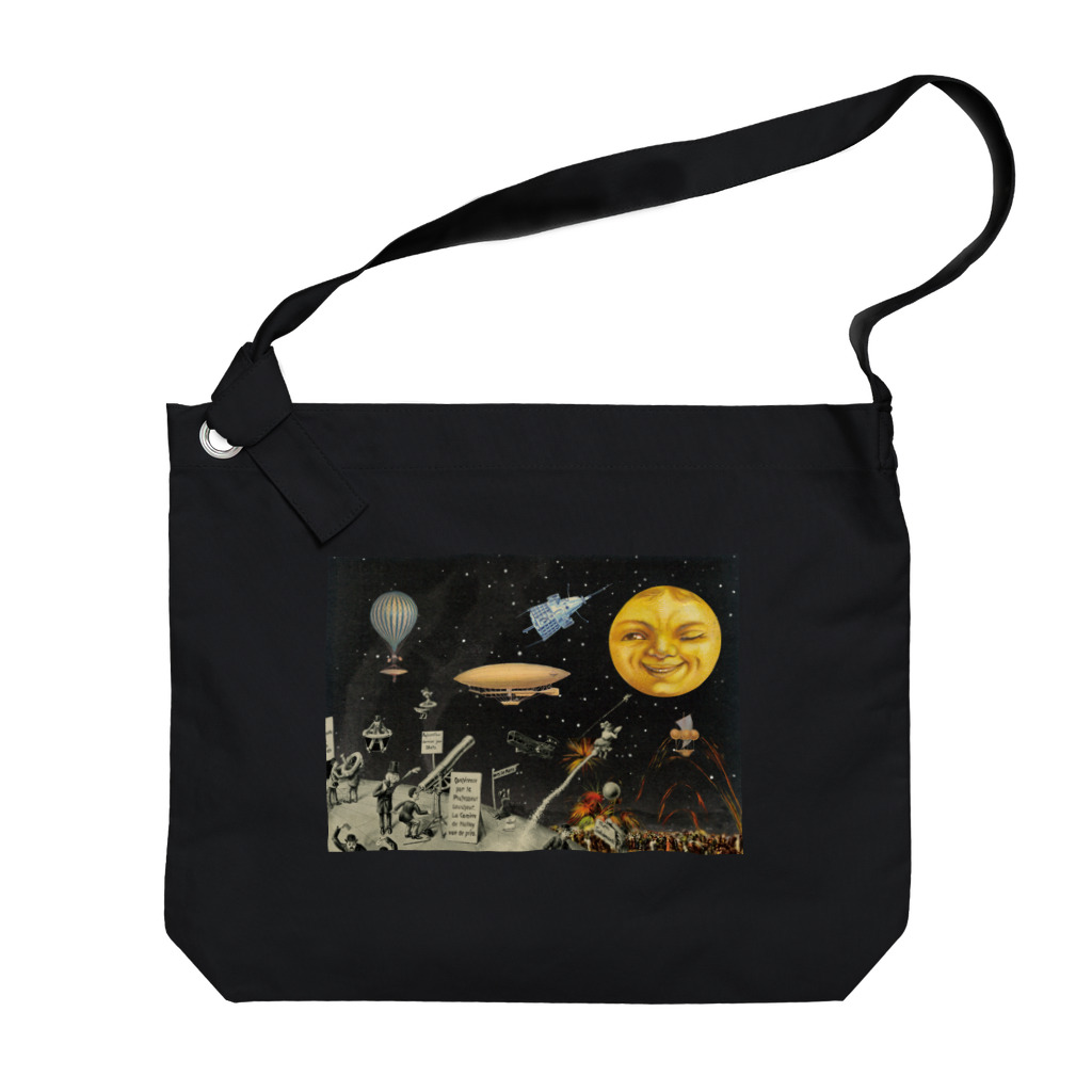 Guignolの「天体観測展・月世界旅行」 ビッグショルダーバッグ