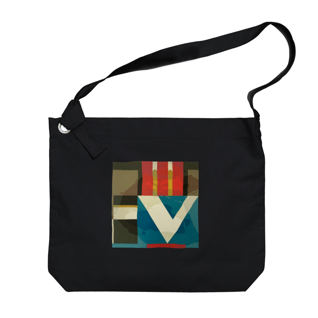 レターオールソーツのVsKN - V Big Shoulder Bag