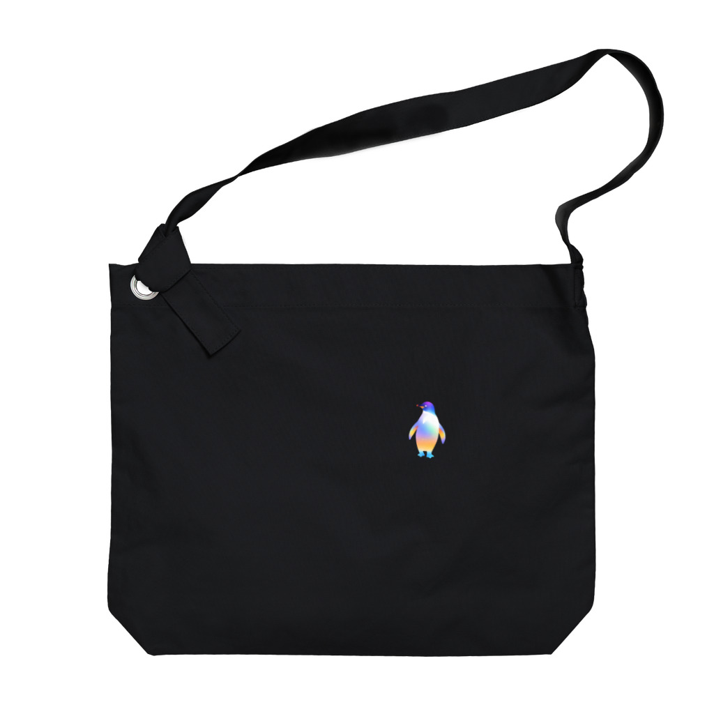 CharmZoo(チャームズー)のグラデーションペンギン Big Shoulder Bag