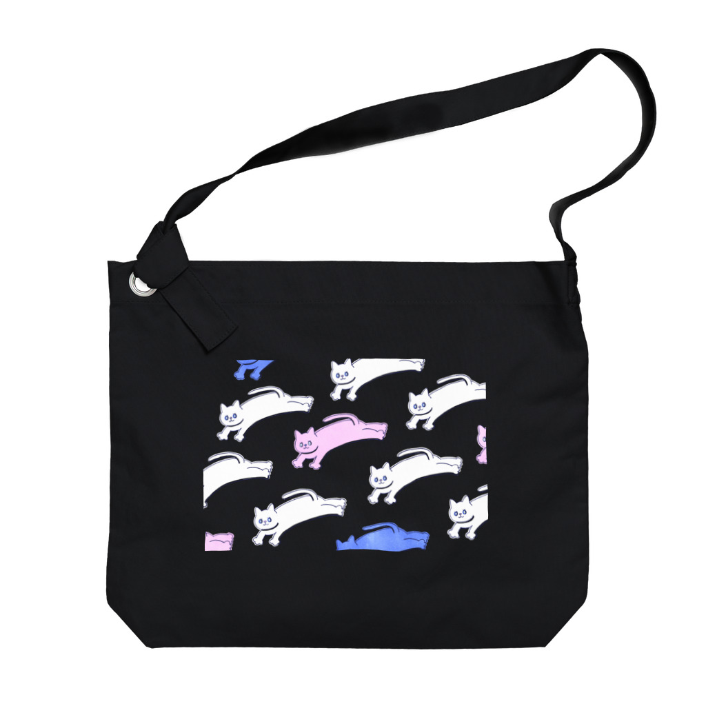 ito_o0o0oのねこねこねこ　ねこ大集合 Big Shoulder Bag