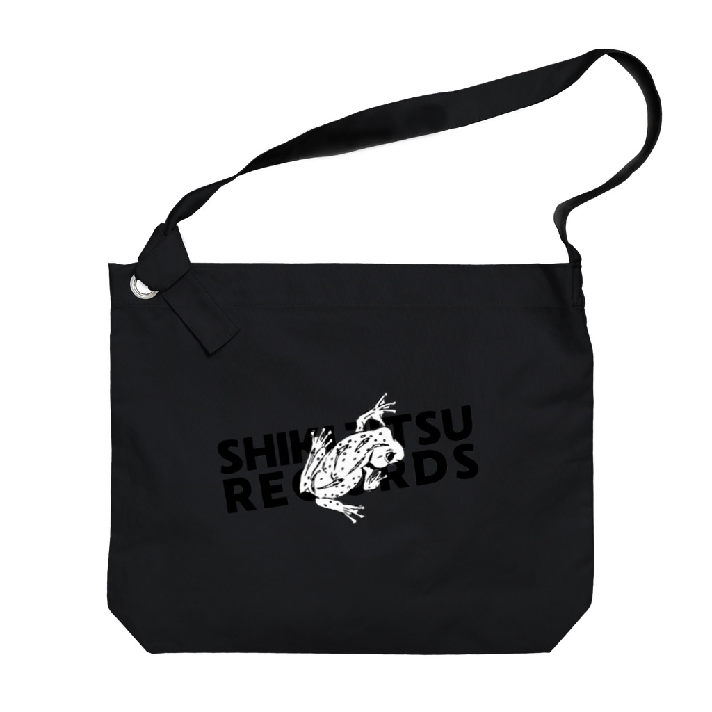 式日レコード - Shukijitsu Recordsの式日レコード／モノクロフロッグ Big Shoulder Bag