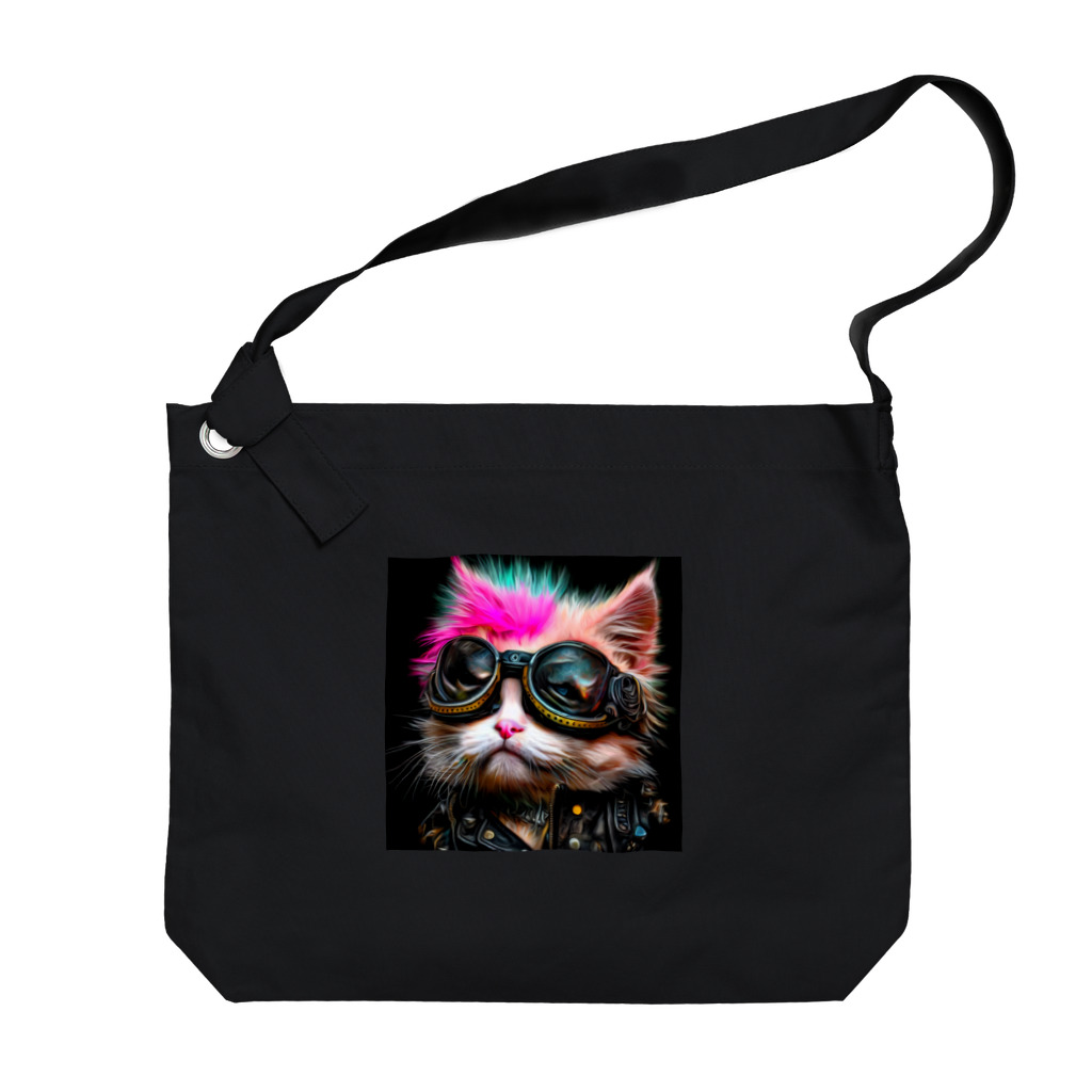Riere Design StudioのPerfectly Punk Cats Big Shoulder Bag